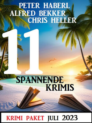 cover image of 11 Spannende Krimis August 2023